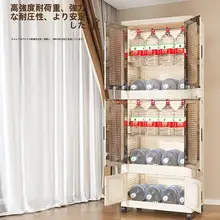 厚手の収納キャビネット【折り畳み式・多層・衣類・おもちゃ収納】（セットアップ対応）