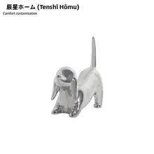 抽象的な馬のデザインのアートフィギュア【鋳鉄製・高級インテリア装飾】