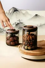 透明展示用密閉瓶【高硼珪酸ガラス・香木用・収納容器】