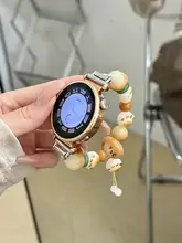 華為対応の手首用ブレスレット【ビーズデザイン・夏用・女性向け】