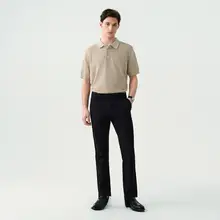 春用 メンズスリムパンツ【ストレッチ・テーパードデザイン】