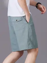 格子柄のメンズサマーパンツ【コットン製・通気性・カジュアル】