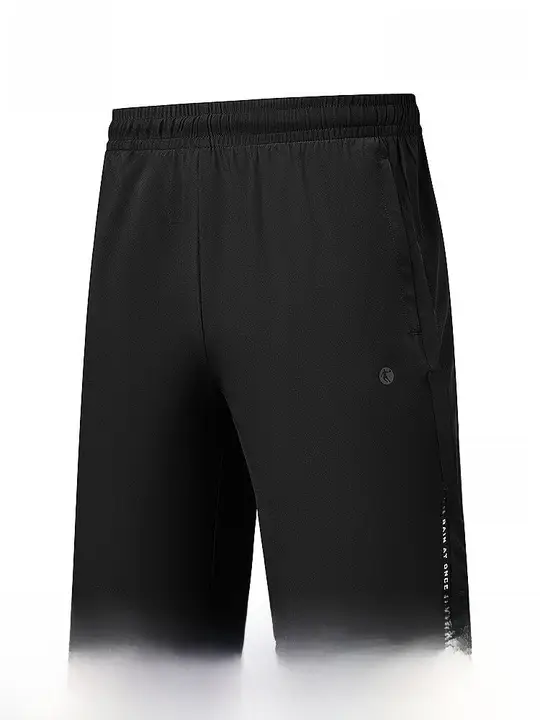 メンズ速乾ショートパンツ【通気性・ジッパーポケット付き】