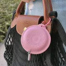 可愛いミニ巻き尺【携帯用・2m・衣類測定用・鍵掛け付き】
