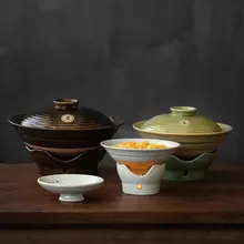 土鍋 家庭用 陶器 高温耐性 煮込み鍋