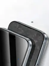 iPhone対応の強化ガラスフィルム【防指紋・防覗き・高透明度・無尘倉使用】