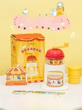 回転式木馬デザインのかき氷機【家庭用・コンパクト・子供向け・お誕生日・卒業祝い】