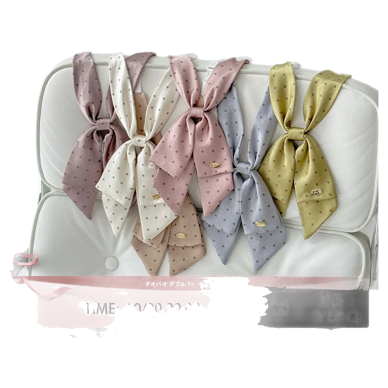 シンプルなデザイン！JK制服用リボン【二重蝶結び・学生風】