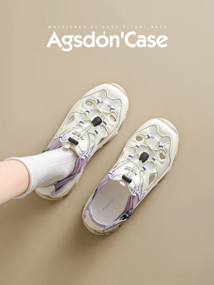 通気性のあるスポーツサンダル：Agsdon奥古狮登の日常使いと実用性