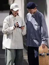 ストライプ柄長袖シャツ【メンズ・フィット・コットン・秋春用】