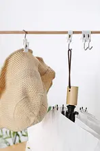 収納クリップ フック 生活用ステンレス 動きやすい バスルーム バルコニー 風防 タオル スリッパ