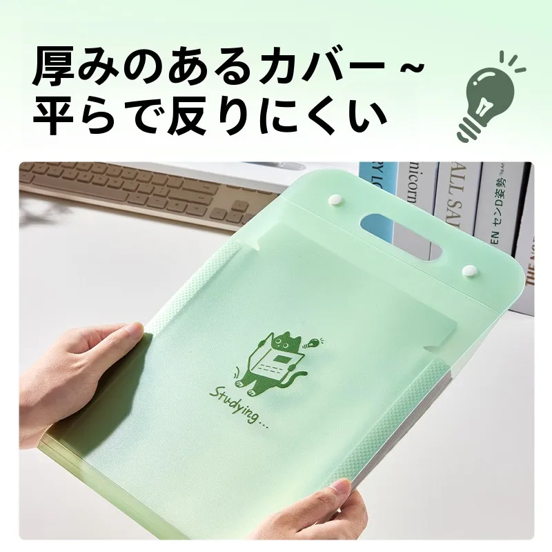 小学校書類整理のためのA4サイズ手提げファイルフォルダー：多層構造と大容量が実現するオーガナ イザー