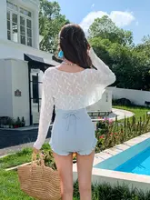 親子お揃い水着【女性用ワンピース・子供用カバーアップ・プリンセスデザイン・体型カバー】（セットアップ対応）