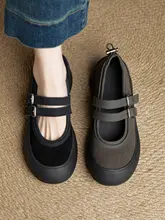 牛革製 バレリーナシューズ【ソフトソール・クラシックマリージェン・運動スタイル・四センチヒール】