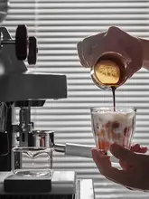 MUVNA コーヒー抽出量カップ【60ml・メモリ付き・ガラス製】