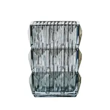 透明ガラス花瓶【シンプルデザイン・インテリア装飾用・水栽培用】