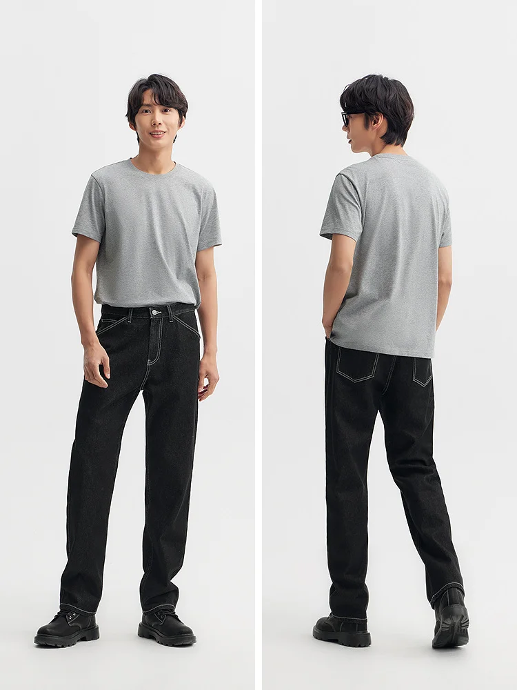 グレーのジーンズを選ぶべきか？実は、夏の日常に最適な「ヴィンテージウォッシュのストレートジーンズ」がここに