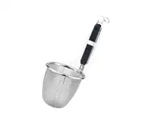 大サイズ ステンレス製 そば粉用網杓子【麻辣湯・鍋料理用・家庭用調理器具】