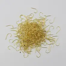 カーボン鋼製 海夕用釣りフック【バラ売り・刺付き・長柄・細軸・コイ・フナ釣り用】