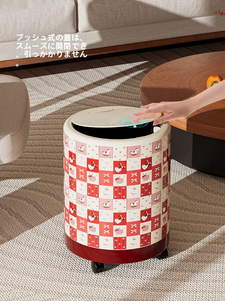 キッチン卓上ゴミ箱：12L大容量で収納性とデザインを両立する北杉製ふた付きゴミ箱