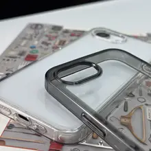 透明な高級感のあるiPhone用保護ケース【全包気泡・大口レンズ対応・男女兼用】