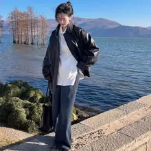 春秋用軽やかなデザインの女性用トップス【旅行・写真撮影・小柄向け】