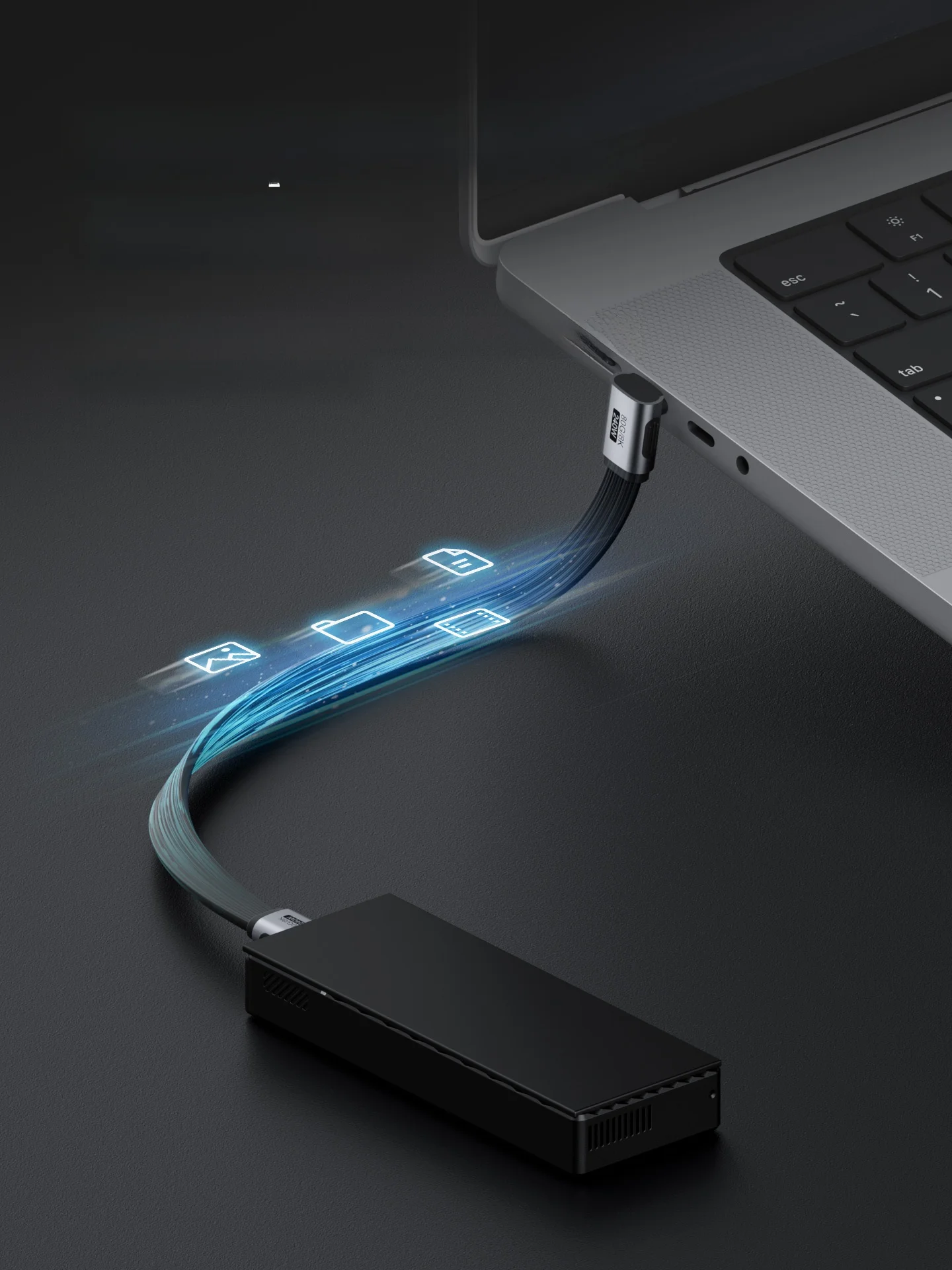 Hagibis UAF20E ライトニングケーブル：USB4・Thunderbolt 5対応で240W高速充電を実現