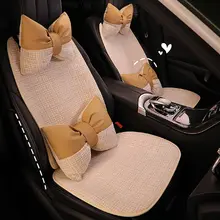 Xiaoxiangfeng カーシートクッション、通気性があり、オールシーズン対応の薄型モデル