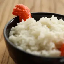 立体デザインのロブスターモチーフ陶製ご飯碗【味噌汁用・食器】
