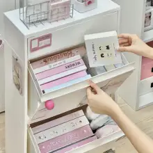 移動可能なデスク下収納キャビネット【学生用デスク・オフィスデスク・小物整理用】
