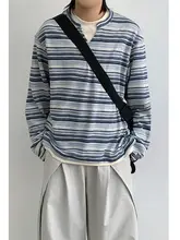 Tシャツ ユニセックス 長袖 ボーダー フェイクレイヤード プルオーバー ルーズ アメカジ ヴィンテージ カジュアル インナー ペアルック 春