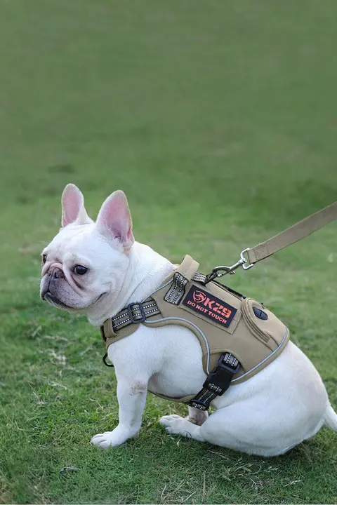犬用タクティカルハーネス【リード付き・訓練用・小型犬から大型犬まで対応】