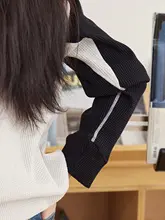 撞色デザインの速乾通勤用サーマル長袖Tシャツ【インナー対応・ラグランスリーブ】