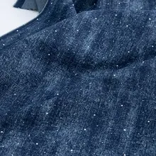 極上の柔らかさの水洗いデニム生地【高級手工DIY用・デザイン用】