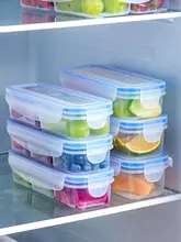 学生用携帯型コンパクト仕切り密閉ボックス【食品用・冷蔵庫収納・弁当箱】