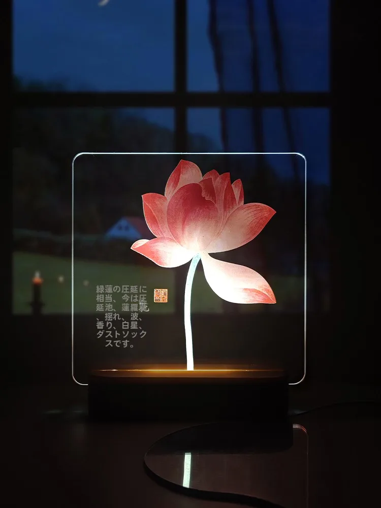 LEDキャンドルと電球常夜灯をどう選ぶ？中華蓮花デザインのデスクトップライトが解決する日常の照明悩み