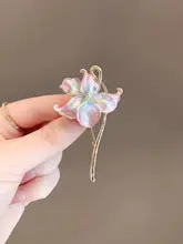エナメル彩睡蓮ブローチ【高級感あるデザイン・ジャケット用・防止ピン付き・アクセサリー】