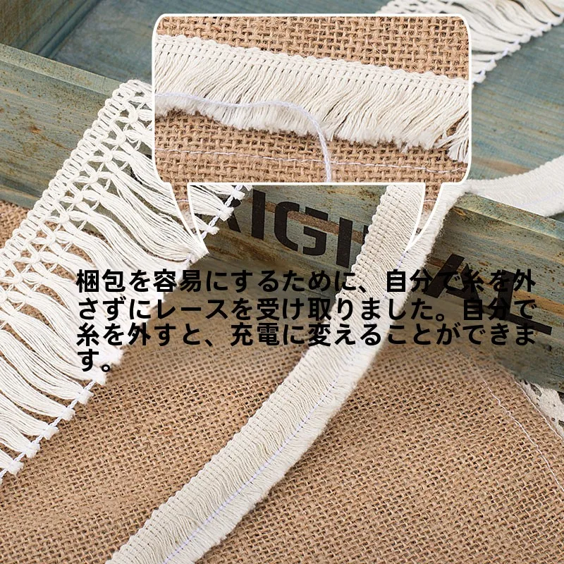 高品質タッセルコットンレース刺繍入り毛糸タイプDIY手芸用：女性向け手芸プロジェクトの実用性と選定基準