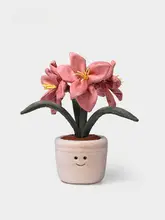 おしゃれな多肉植物風 朱頂紅毛 Plushドール【面白い誕生日プレゼント・インテリア用】