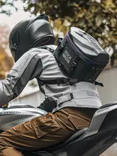 ROCKBROS バイク用リアバッグ リュック兼用 手提げ可能 ツーリング アドベンチャー ストリート ライダー用品
