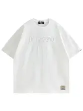 アメリカンレトロデザインの半袖Tシャツ【カジュアル・ゆったり・ラウンドネック・夏用】