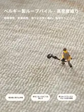 フランス風ヴィンテージリビングルームカーペット【軽奢・防滑・静音】