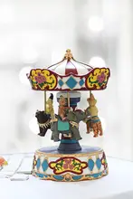 レトロなメリーゴーランドミュージックボックス【誕生日プレゼント・バレンタイン用】