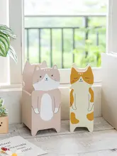 猫デザインのかわいいペンスタンド【おしゃれな収納ボックス・子供部屋やオフィスに最適】