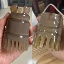 牛角製 マッサージブラシ【頭皮ケア・脱毛予防・天然素材】