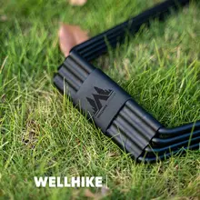 WELLHIKE アウトドア用アルミ箱スタンド【30/50L対応・大容量・折りたたみ・キャンプ用】