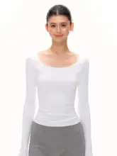 アメリカンヴィンテージデザイン長袖Tシャツ【春用・スリムフィット】