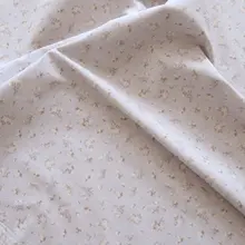 薄紫の小花柄コットンDIY人形服用生地【全棉・スカート・ドレス用】