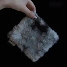 レトロデザイン黒白グラデーションのフェルト製コースター【保温・四角型・家庭用】