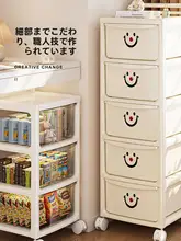 小型カート収納ラック【抽斗式・家庭用・お菓子やおもちゃ整理用】